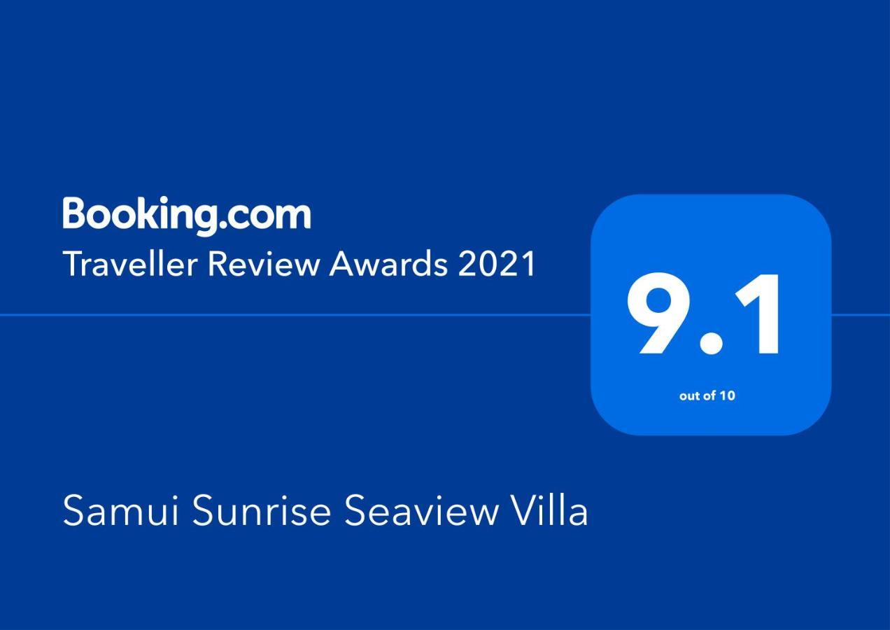 Samui Sunrise Seaview Villa Chaweng Beach Exteriör bild